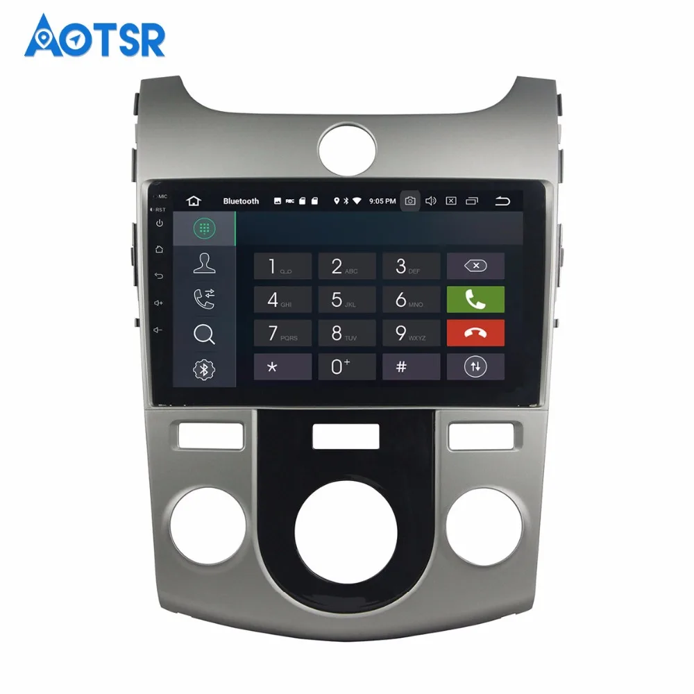 Cheap Android 8.0 4+32G Car DVD Player GPS navigation For KIA CERATO/FORTE 2008-2012 head unit multimedia player tape recorder stereo 5