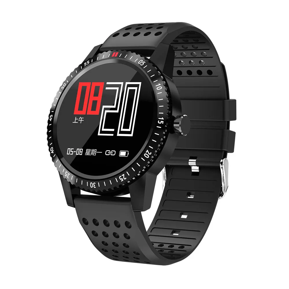

Smart Watch Bluetooth Activity Heart Rate Blood Pressure Tracker Message and Call Notification #1128