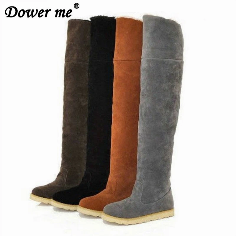 womens flat bottom boots