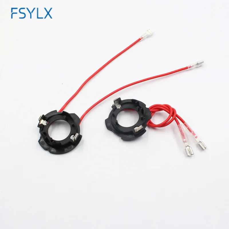 

6pcs h7 led headlight bulb clip retainer adapter holder for VW GOLF 5 car h7 led headlamp holder socket for GOLF 5 Old Jetta