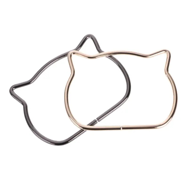 8x0,5 см Милая кошачьи ушки металлическая ручка для сумки Замена для DIY сумки через плечо