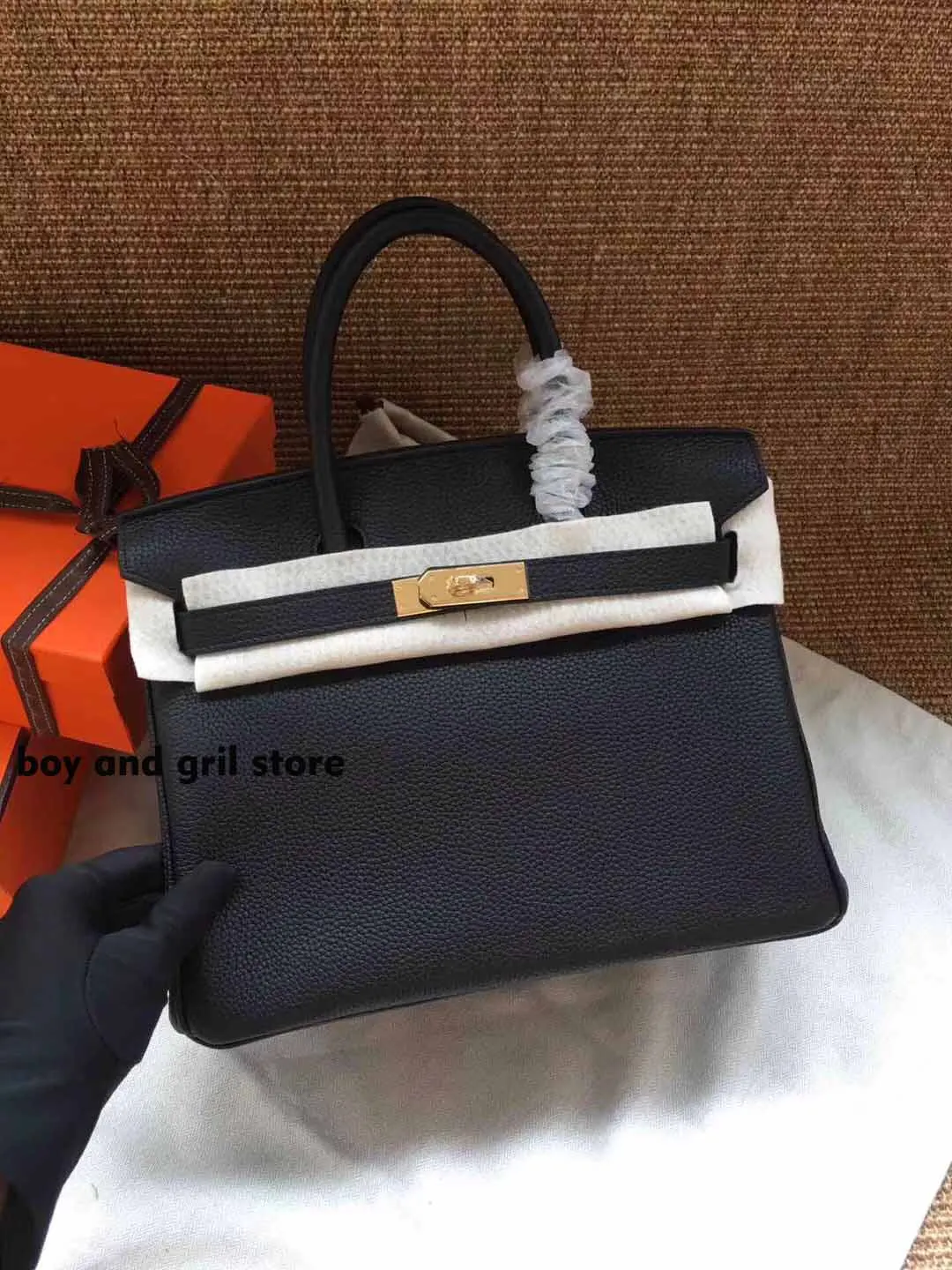 

Fashion for lady bags handbag cowhide grain evening dress for women bag luxury designer platinum package 25,30,35cm