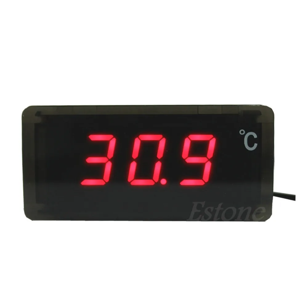 

Digital - 50 To 110 Degree Thermometer Temperature Meter Gauge Panel Sensor Probe Temperature Instruments
