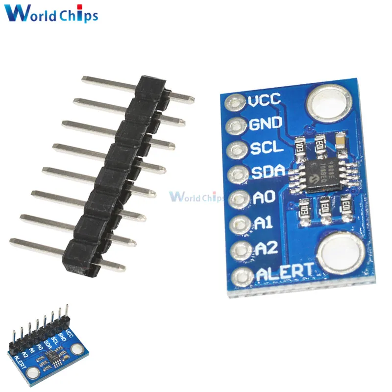 

MCP9808 High Accuracy I2C IIC Temperature Sensor Breakout Board