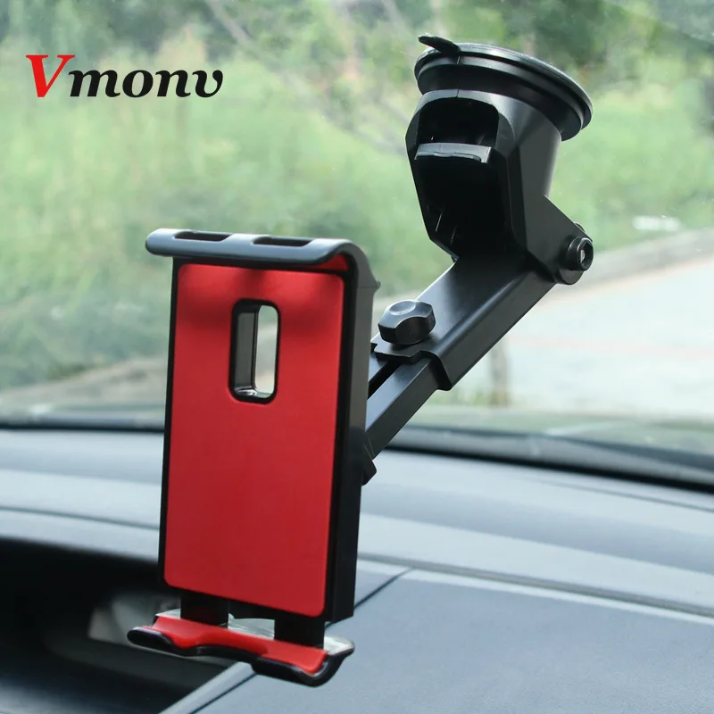  Tablet Phone Stand for IPAD Air Mini 1 2 3 4 Samsung Strong Suction Tablet Car Holder Mount for 4-1