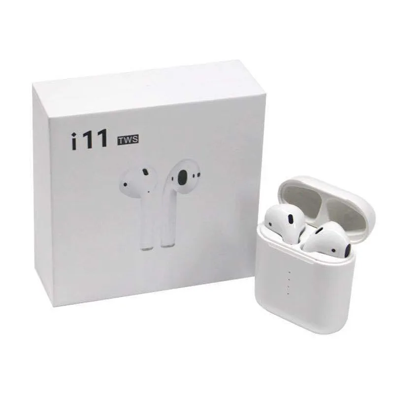

i11 TWS Bluetooth Earphone Earpods Wireless Headset 5.0 Wireless Bluetooth Headset Earbuds Touch Control Support Wireless Charge