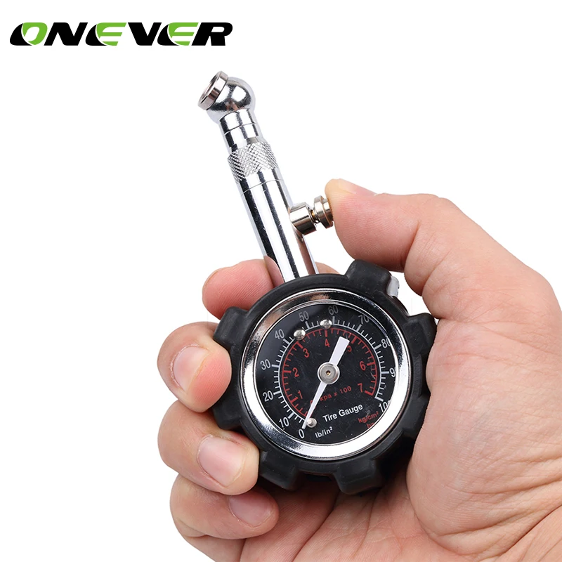 

Onever Auto Car Tire Pressure Gauge Meter Automobile Tyre Air Pressure Gauge Meter Vehicle Tester Diagnostic Tool 0-100 PSI