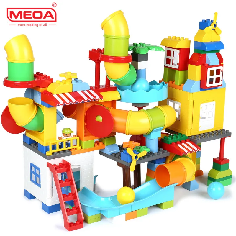 

MEOA 150PCS Pipeline Blocks Educational Toy Create Tunnel Building Brick Pipe DIY Assembling Toy For Kids