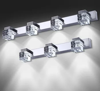 

European style fashion bathroom waterproof toilet Washing and gargle bathroom mirror cabinet LED mirror front lamp