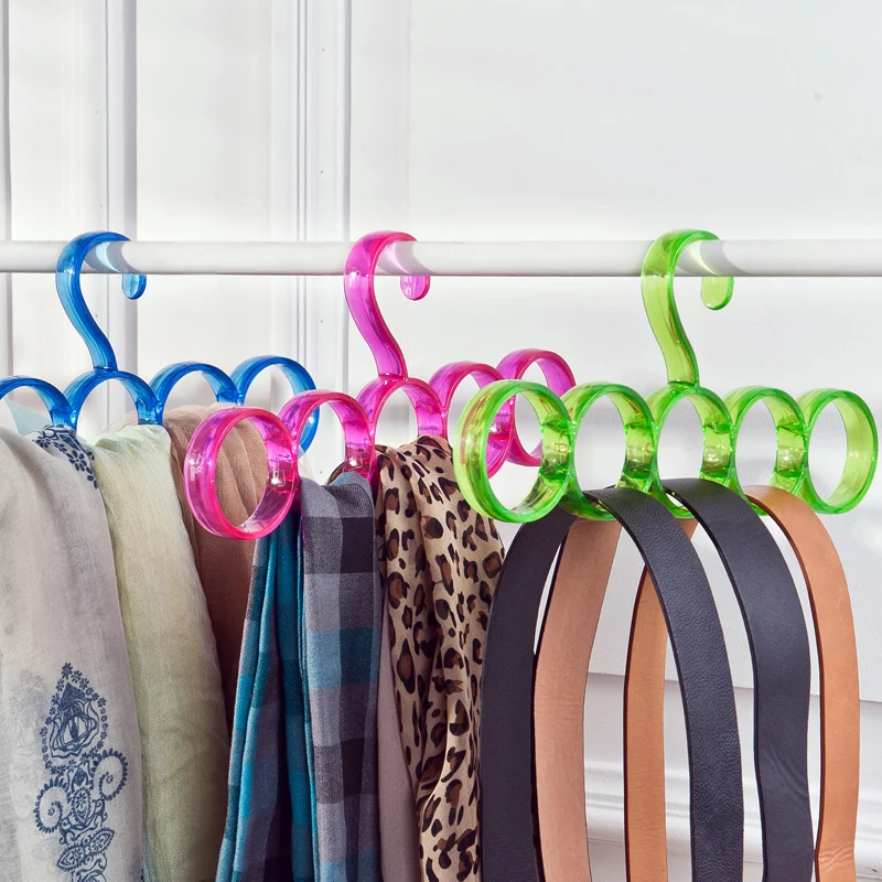 Multi Racks Wardrobe Closet Organizer Scarves/Necktie/Silk Muffler