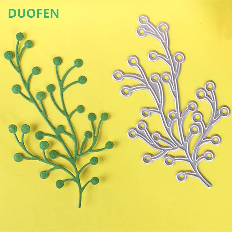 DUOFEN 2018 новые деревья трафареты для резки металла DIY штампованная | Отзывы и видеообзор