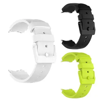 

ALLOYSEED Universal 20mm Wrist Strap for Ticwatch S Smart Watch Replacement Soft Silicone Adjustable Watch Band Bracelet
