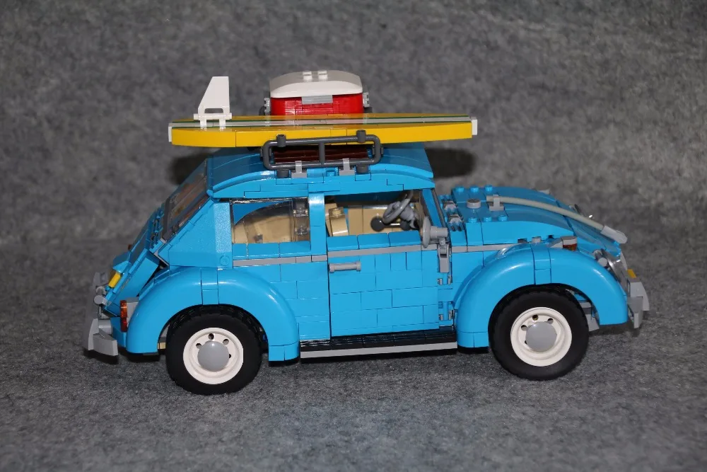 Новинка, серия Creator, модель Beetle, набор строительных блоков, совместимая 10252, Классическая техника, игрушки для стайлинга автомобилей