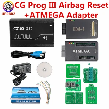 

CG100 Full Version CG Prog III Auto Airbag Reset and Restore Tool CG 100 with ATMEGA Adapter Support Renesas Read and Write Data
