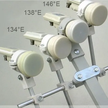 LNB Bracket LNB holder HT-LNBHD-4-1 Mount hold up to four Ku Band LNB!
