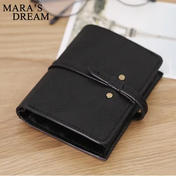 

Mara's Dream 2019 New Korean Short Wallet Female Retro Student Draw with Two Fold Wallet Women's Wallet