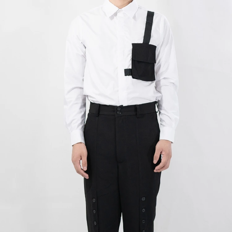 

2018 Designer's new collection of men's quilted pocket shirts.M - 6 xl! Big yards men's clothing