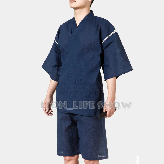 Dinner For Two [Private, No Kill, Hayate] Summer-Men-Jinbei-Japanese-Kimono-Short-Sleeve-2PCS-Set-Sleepwear-Pajama-Loungewear.jpg_640x640