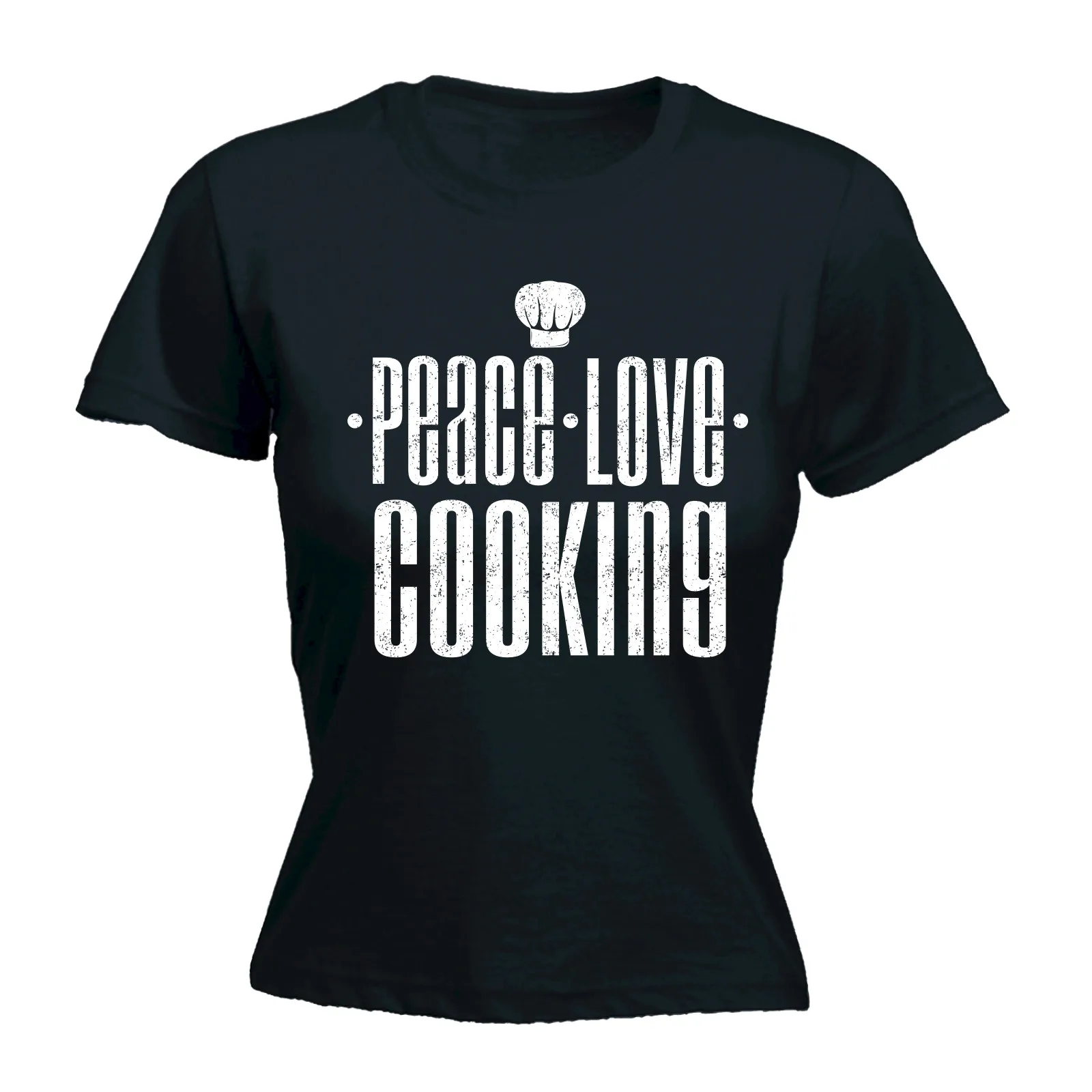 Футболка в стиле Харадзюку с надписью PEACE LOVE Kitchen|women t-shirt|harajuku t shirtharajuku brand |