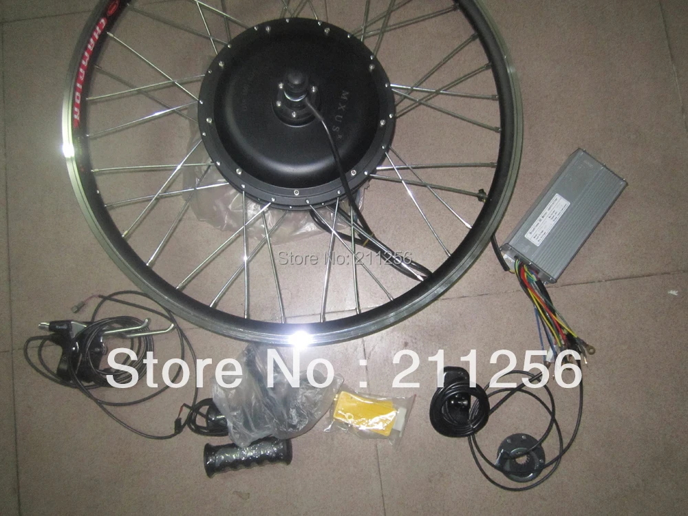 

Free shipping!!!48V 1000W ebike kits Rear hub Wheel motor kits electric bike Conversion Kits for 20" folding bike