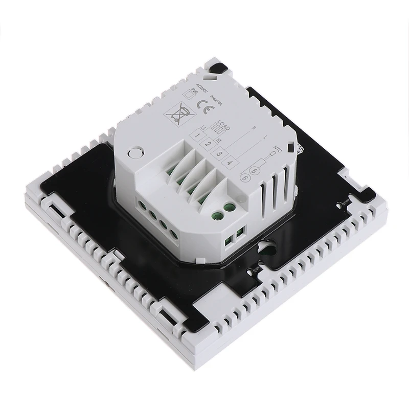 

WiFi Thermostat Remote Control Electric Floor Heating System 12/16A Touch Screen
