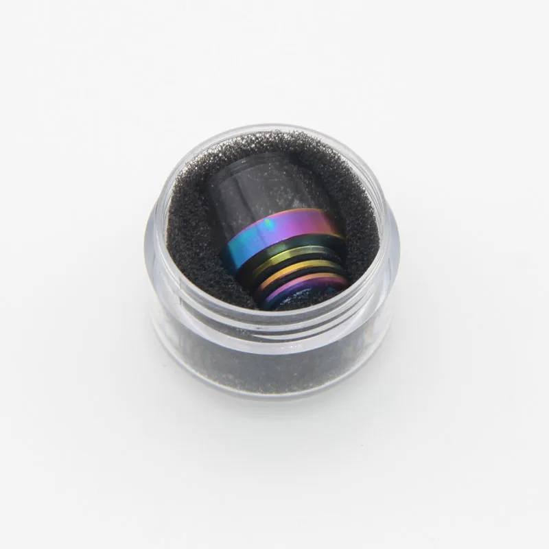 E XY 810 нержавеющая сталь стекло капельного наконечника Vape driptip электронная