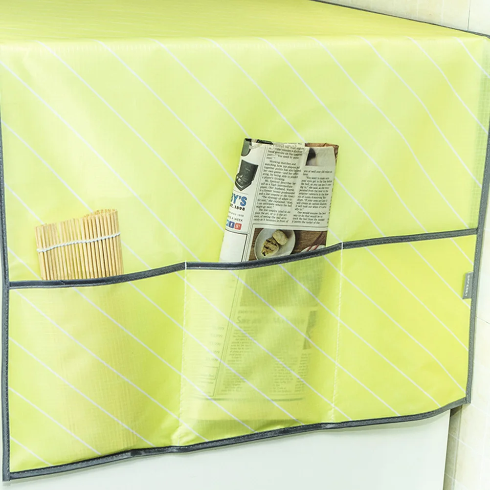 Оксфордская тканевая крышка красочные водонепроницаемые Саржевые организации пылезащитный чехол с сумкой для хранения для защиты холодильника