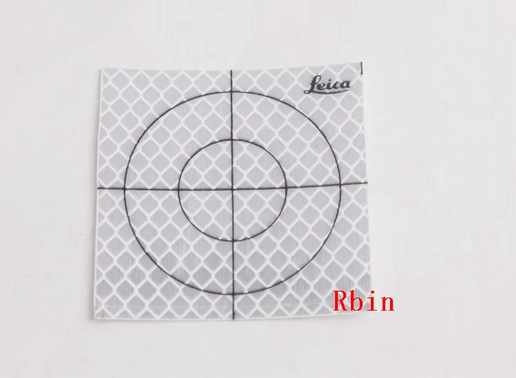 

100pcs Reflector Sheet 60 x 60mm Reflective Tape Target