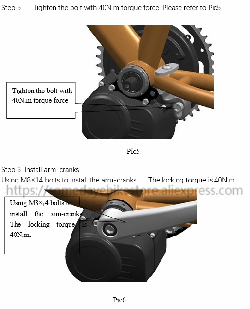 SOEMDAY TSDZ2 Midmotor 36/48V 250/350/500 Вт середине приводной двигатель для электрического велосипеда комплект крутящий момент Сенсор ЖК-дисплей Дисплей