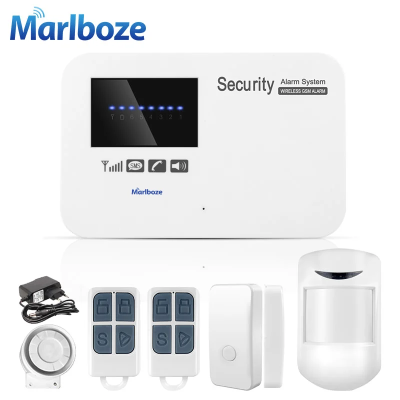 imágenes para Inglés Español Ruso Wireless wired Seguridad Para El Hogar Sistema de Alarma GSM con IOS Android APP sistema de Alarma de Control Remoto de Relé imágenes para Inglés Español Ruso Wireless wired Seguridad Para El Hogar Sistema de Alarma GSM con IOS Android APP sistema de Alarma de Control Remoto de Relé