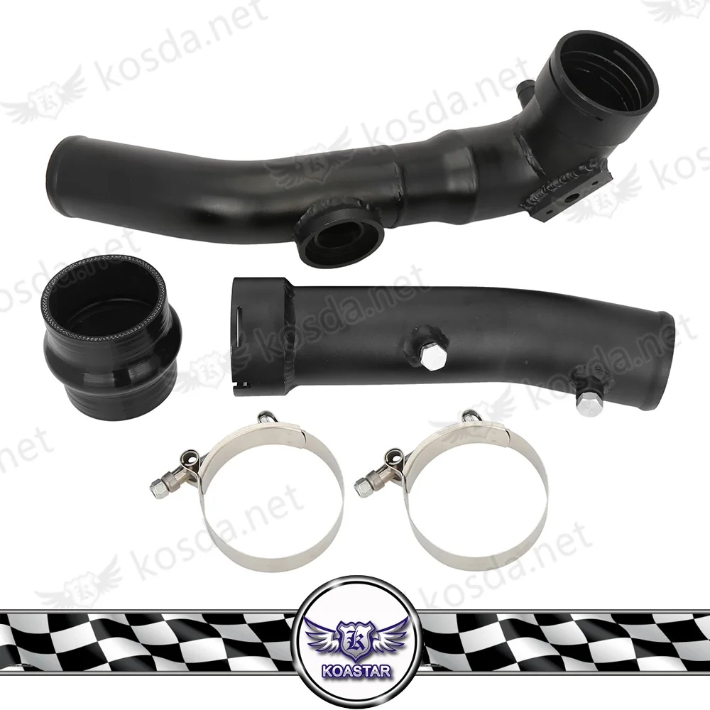 

Air Intake Car Turbo Boost Intake Pipe Cooling Kit 3" Neck For BMW 2014+ N55 3.0T F20 F30 F32 125i 220i 320i 328i 428i