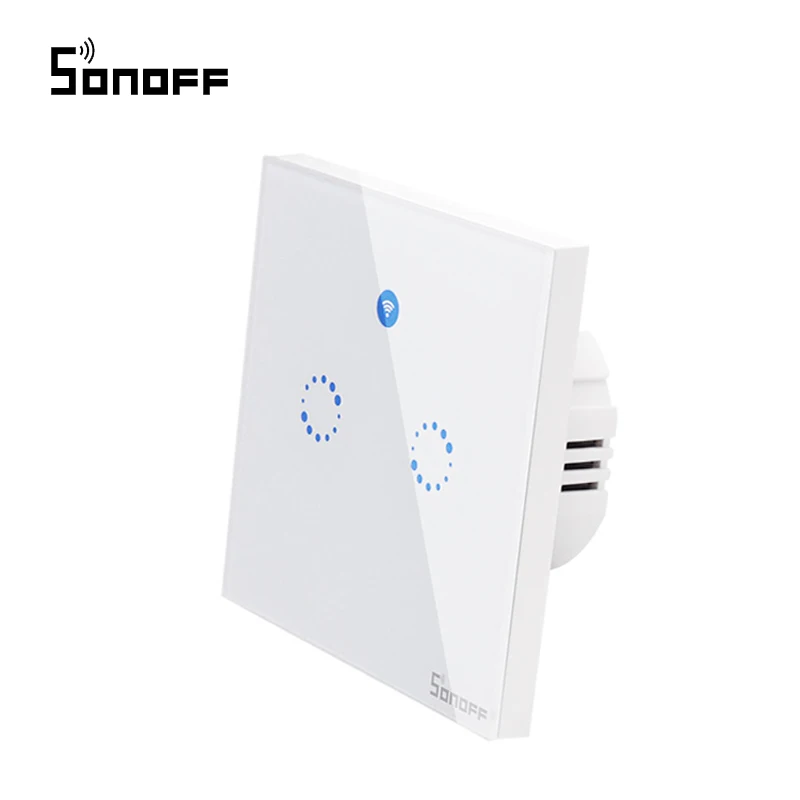 Sonoff T1 ЕС США Великобритания Wifi переключатель умный настенный сенсорный