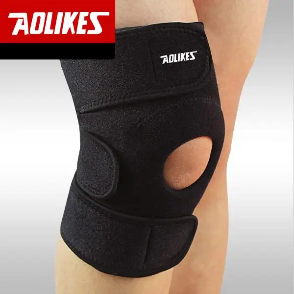 AOLIKES 1 шт. регулируемые спортивные наколенники футбольные баскетбольные
