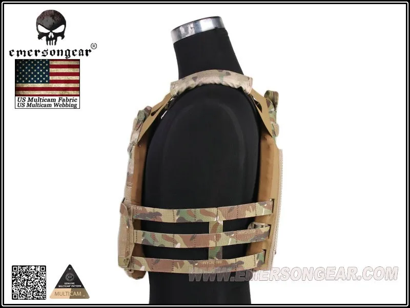 EmersonGear Jum Plate Carrier 2,0 тактический жилет боевой защиты груди многофунциональный жилет Мультикам EM7436MC