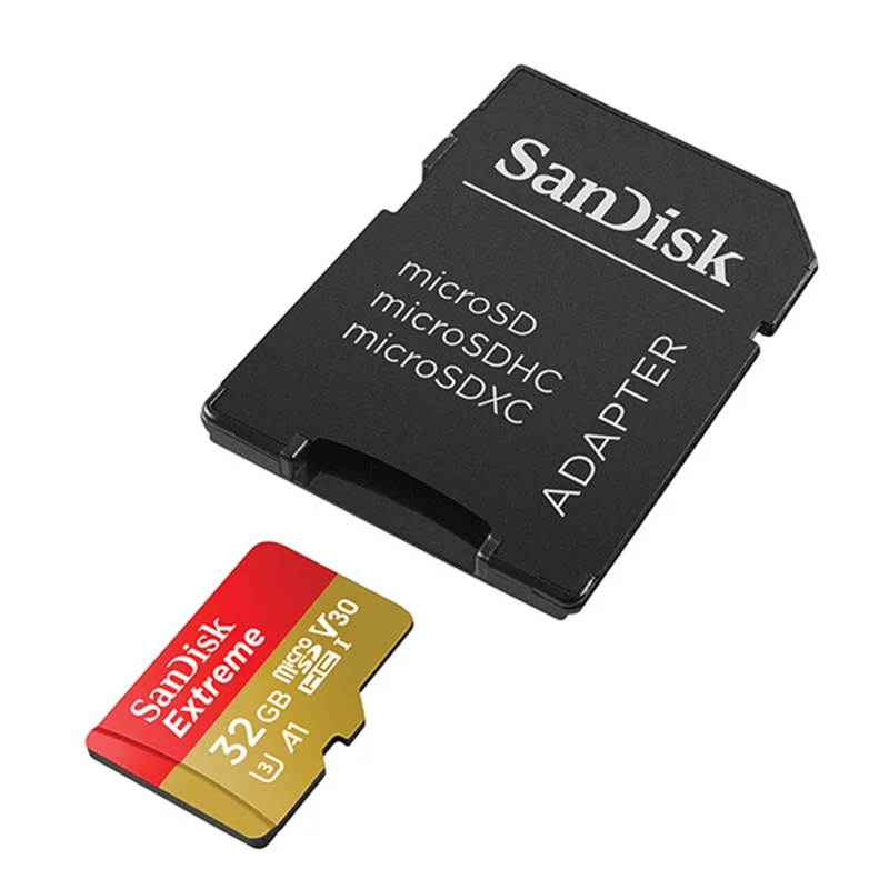 SanDisk Extreme Flash карта памяти 32 Гб 64 128 micro SD UHS I класс 10 U3 V30 A2 cartao de memoria sd 256 ГБ tf