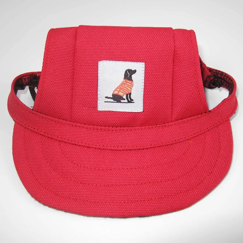 

1pcs Summer Dog Hats Outdoor Puppy Cat Travel Pet Hat Breathable Pet Baseball Cap Dog Accessories For Small Dogs Sun Canvas Caps