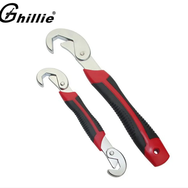 2018 Multi Function Universal Wrench Adjustable Grip Wrench Set 9 32mm