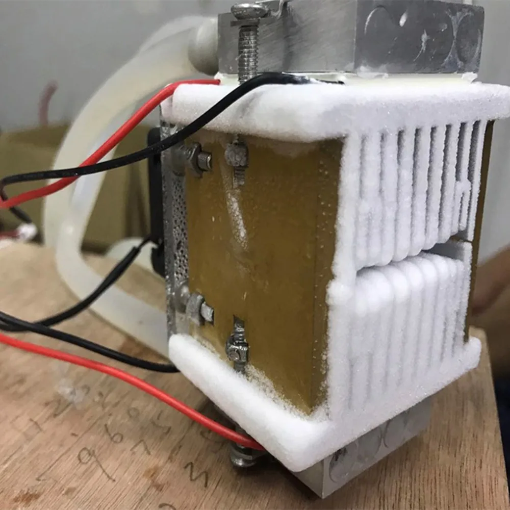 

1 PC Diy 120w Tec Peltier Semiconductor Refrigerator Water Cooling Air Conditioning Mechanism For Cooling And Fan