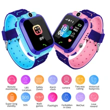 2019 New Smart watch LBS Kid SmartWatches Baby Watch for Children SOS Call Location Finder Locator Tracker Anti Lost Monitor+Box