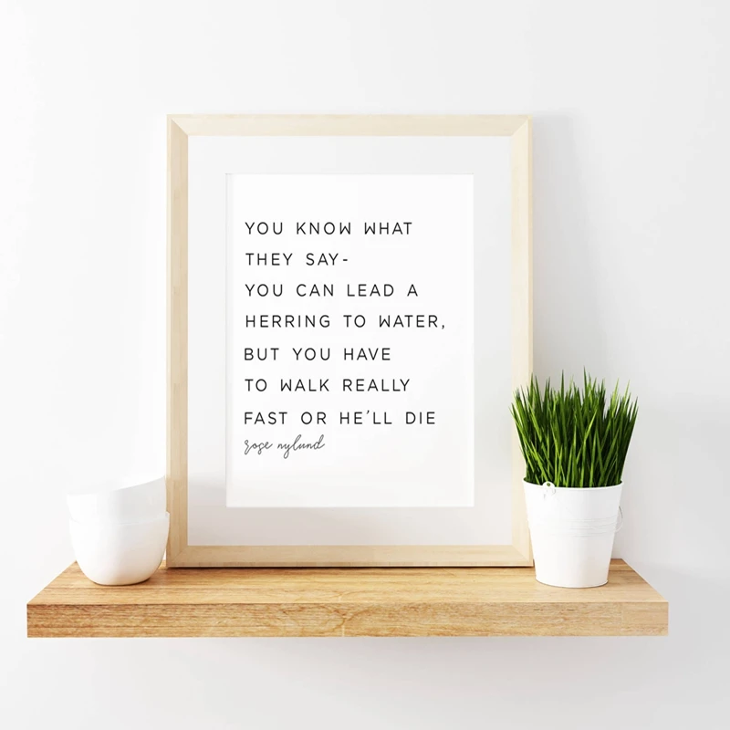 Tv Show Poster Wall Art Print Living Room Decoration
