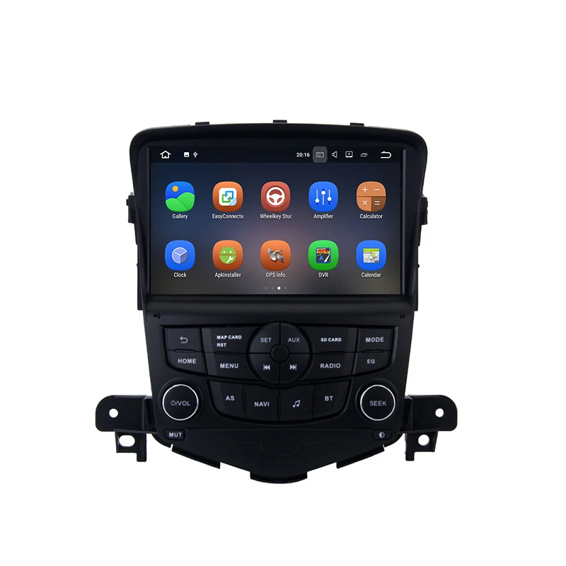 Автомобильный DVD плеер Lenvio с GPS навигацией 2 Гб ОЗУ Android 7 1 для Chevrolet Cruze 2008 2009 2010 2011
