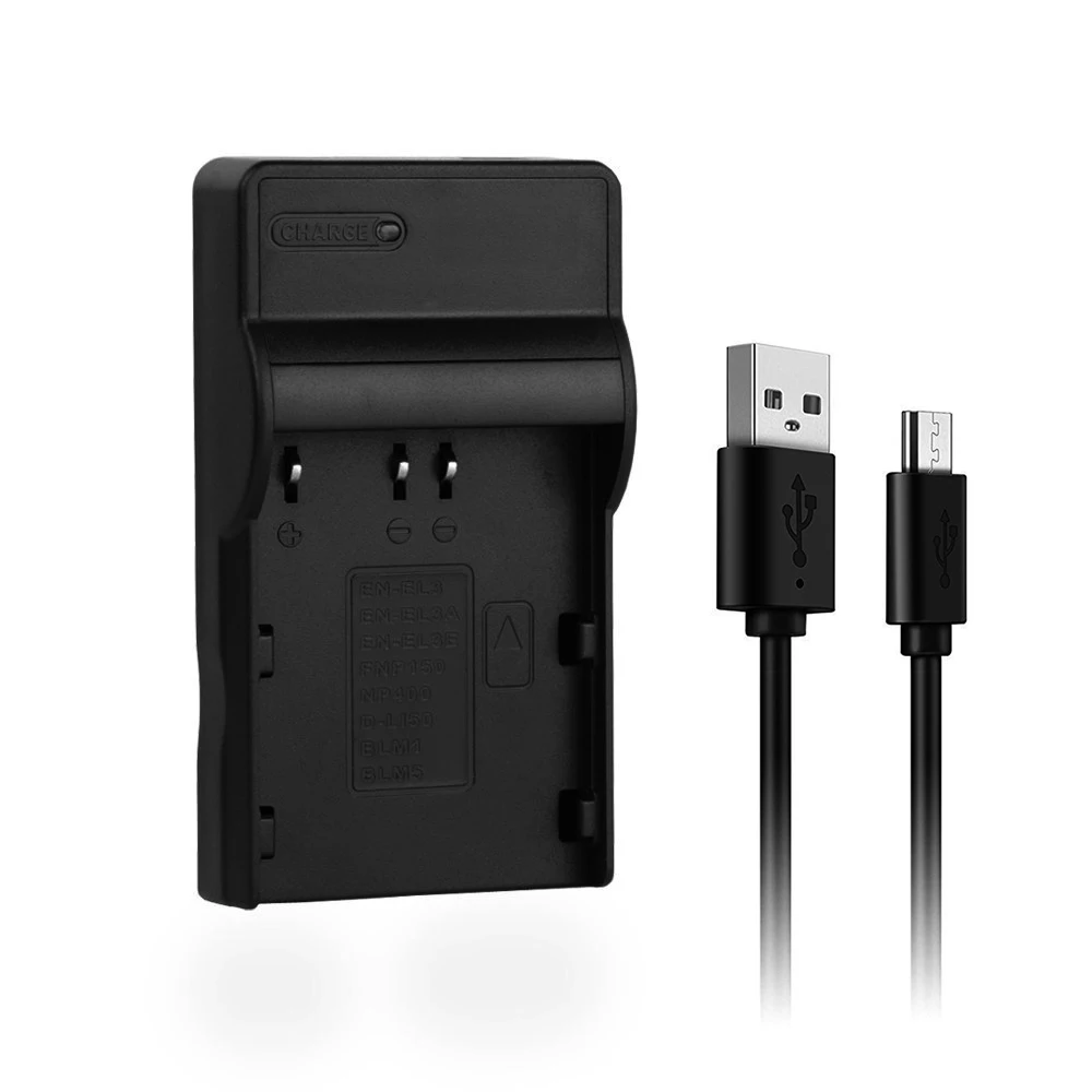 

EN-EL3e EN-EL3A USB Battery charger For Nikon D100 D200 D300 D300s D50 D70 D70s D80 D90 D700 DSLR Camera Battery charger