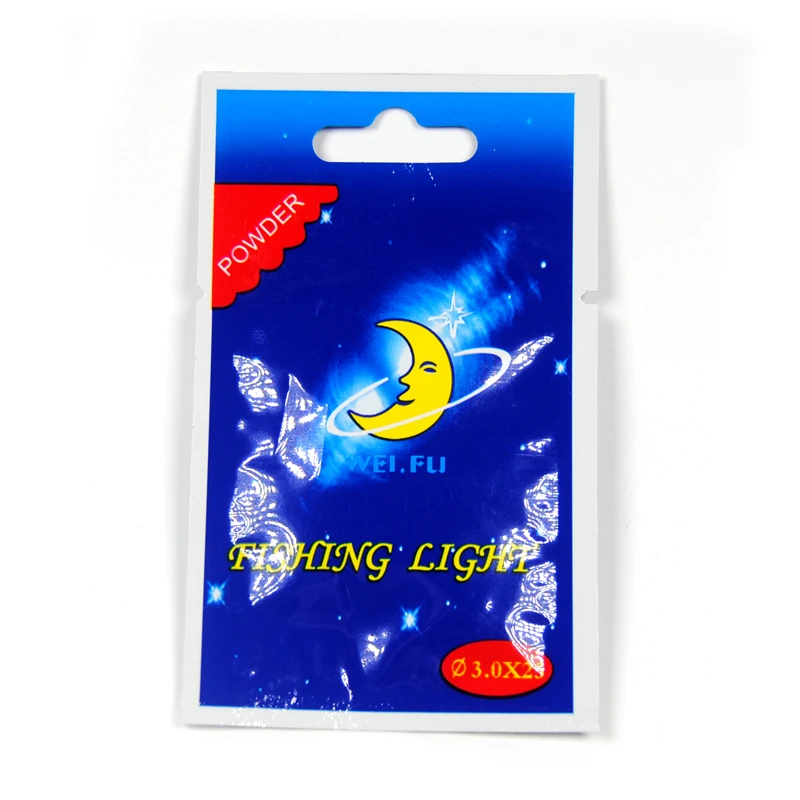 

[ 20PCS = 10 Bags ] S L Night Fishing Glow Stick Fluorescent Light For Float & Rod Tip Carp Fishing Diameter 3.0mm 4.5mm