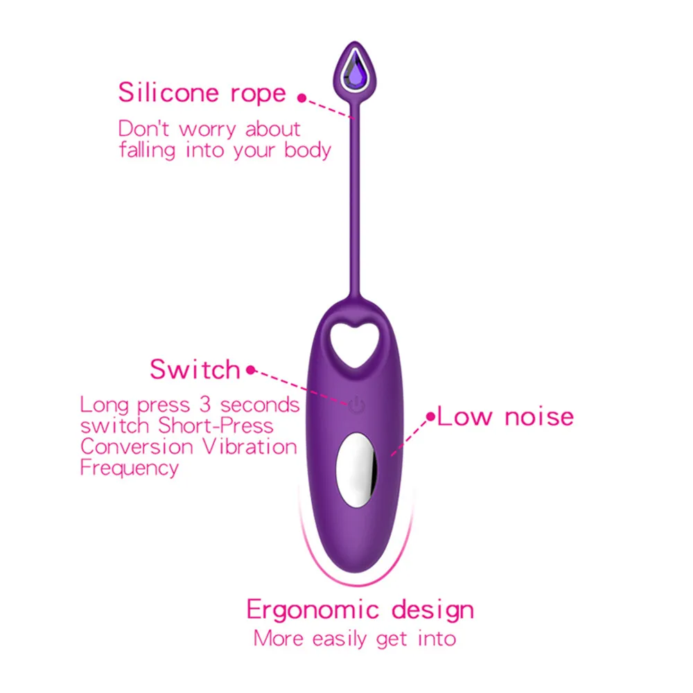 Vibrator For Women Wireless Remote Kegel Balls G Spot Vibrating Eggs Ben Wa Clitoris Stimulate Vibrator Erotic Sex Toy for Women (20)