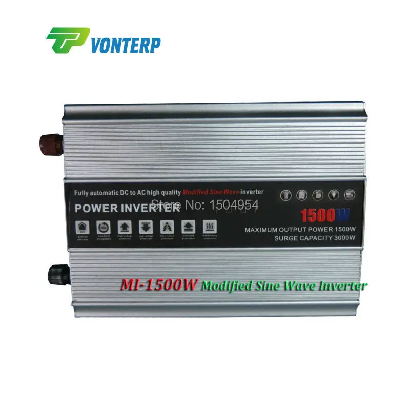 

DC to AC High Frequency Modified Sine Wave Power inverter 1500W Dc 48v to AC110v 50hz 1500W Modified Sine Wave Inverter