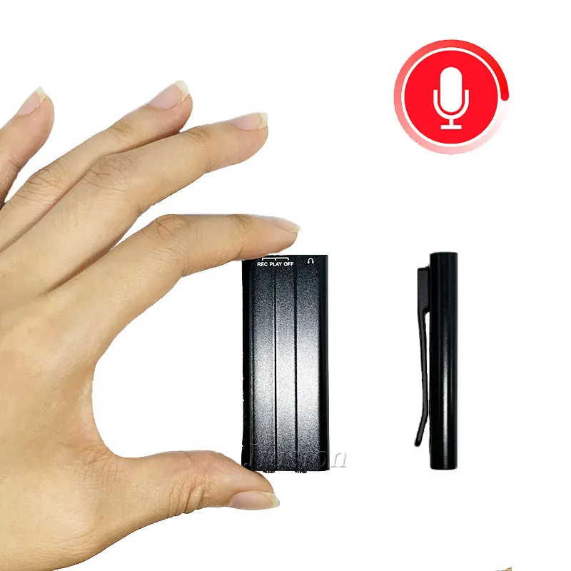 Мини цифровой диктофон с кронштейном 8 ГБ USB флэш накопитель mp3 плеер аудио Esipa Small