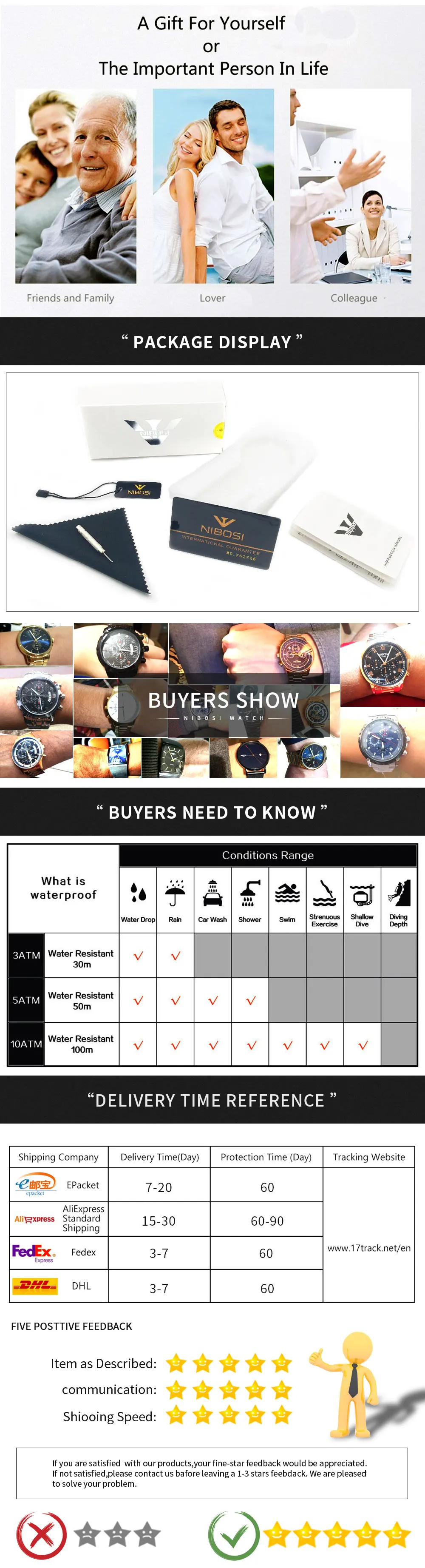 Rologios Masculinos NIBOSI Mens Watches Top Luxury Brand Mens Steel Bracelet Quartz Watch Analog Wristwatch Waterproof Saat (10)