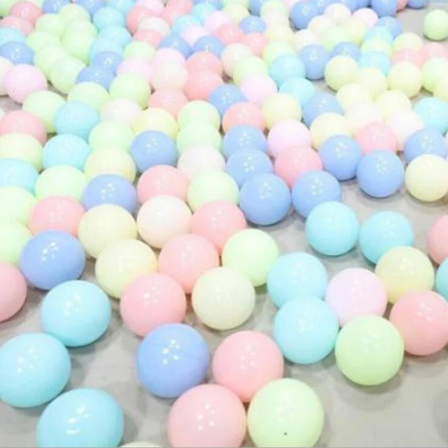 100Pcs/Set Children Plastic Ocean Ball 5.5/7cm Colorful Eco-Friendly PE Sea Balls For Kids Gifts Outdoor Sport Dry Pool Pit Toys 2