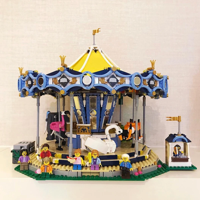 

Lepin Creator Expert Carousel 15036 2705PCS Compatible 10257 Street View Model Building Kits Blocks Bricks Toys For Children