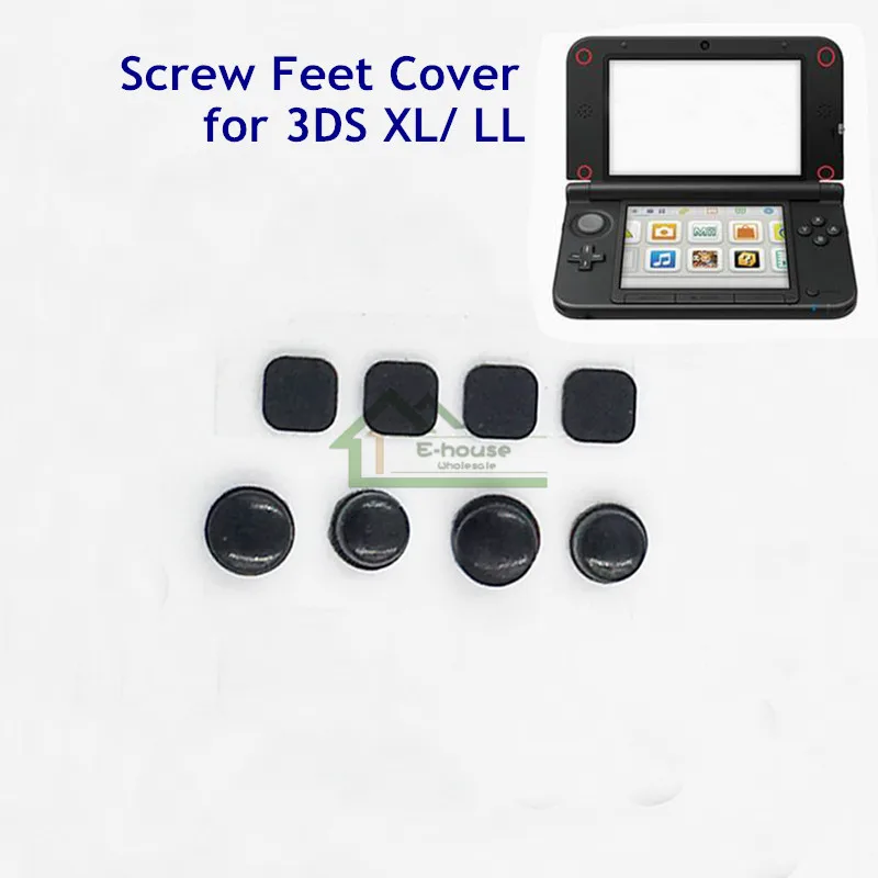 30セット用3ds Xl Llネジ足カバーゴムセットニンテンドーについて新しい3ds Xl Llネジ穴ゴム足カバー Set Feet Set 3set Cover Aliexpress